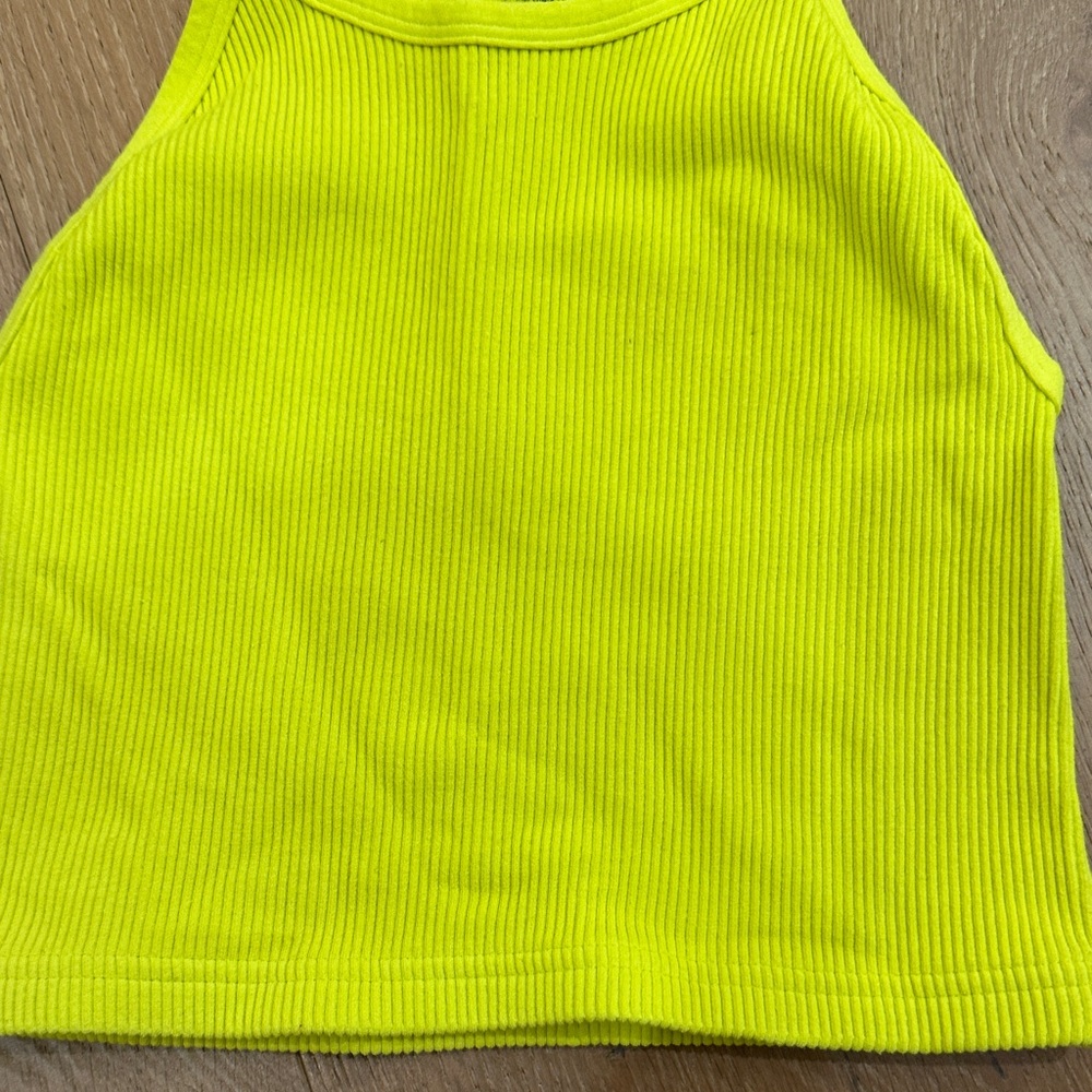 Free People Lemon Ribbed Tank - Picture 5 of 5